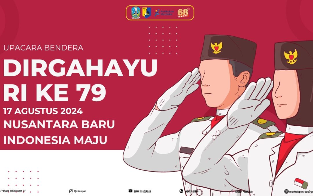 Dirgahayu Indonesia Ke 79 – Nusantara Baru, Indonesia Maju