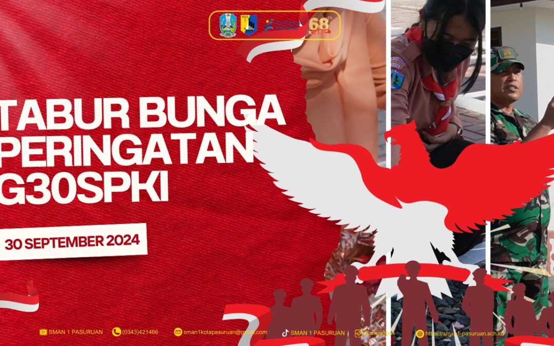 Kegiatan Tabur Bunga dalam Memperingati G30SPKI