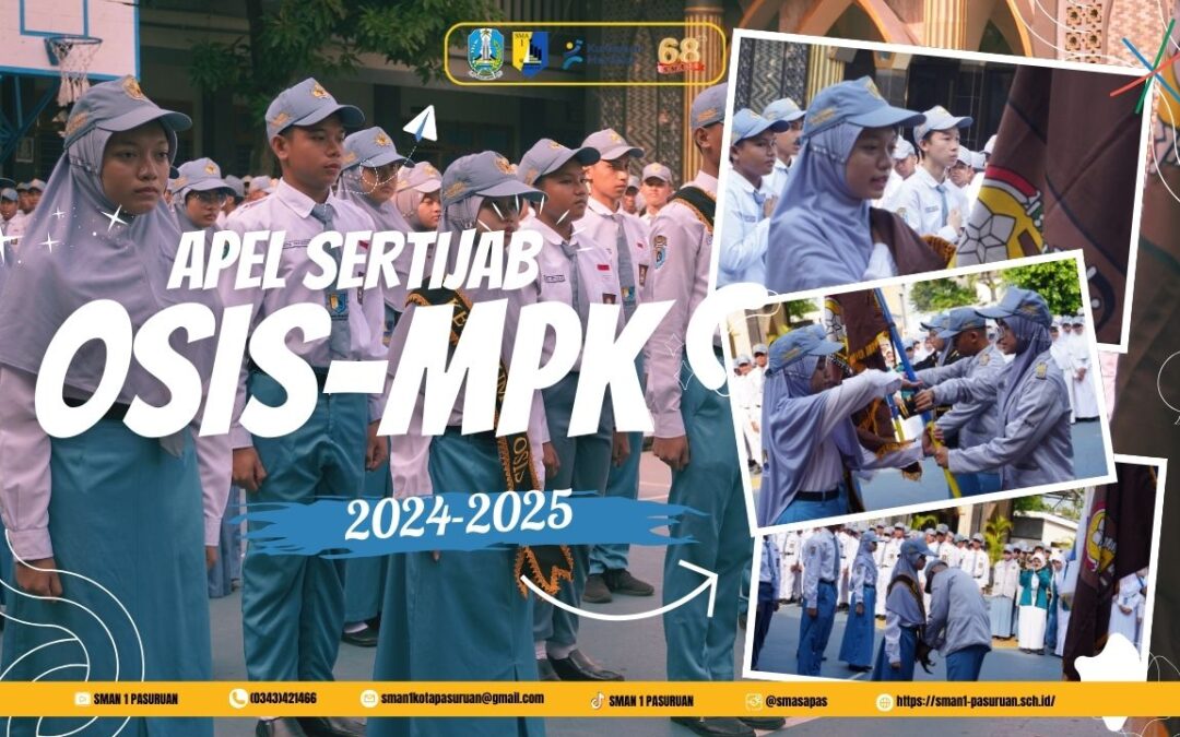 Apel Serah Terima Jabatan OSIS-MPK SEWAGATI SMASA Periode 2024-2025