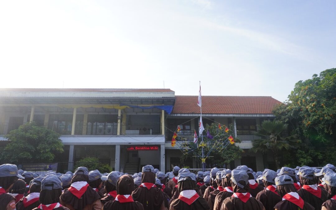 Upacara Peringatan Hari Pramuka ke-64 di SMAN 1 Pasuruan